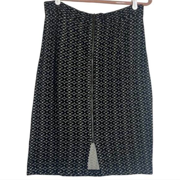 Maeve x Anthropologie Samantha Knit Exposed Zip Back Skirt Size Small - Picture 6 of 12